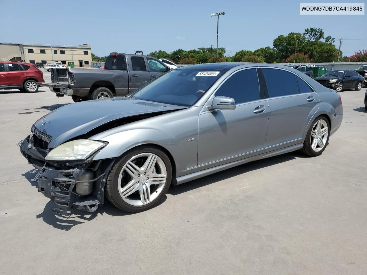 2012 Mercedes-Benz S 550 VIN: WDDNG7DB7CA419845 Lot: 70597064