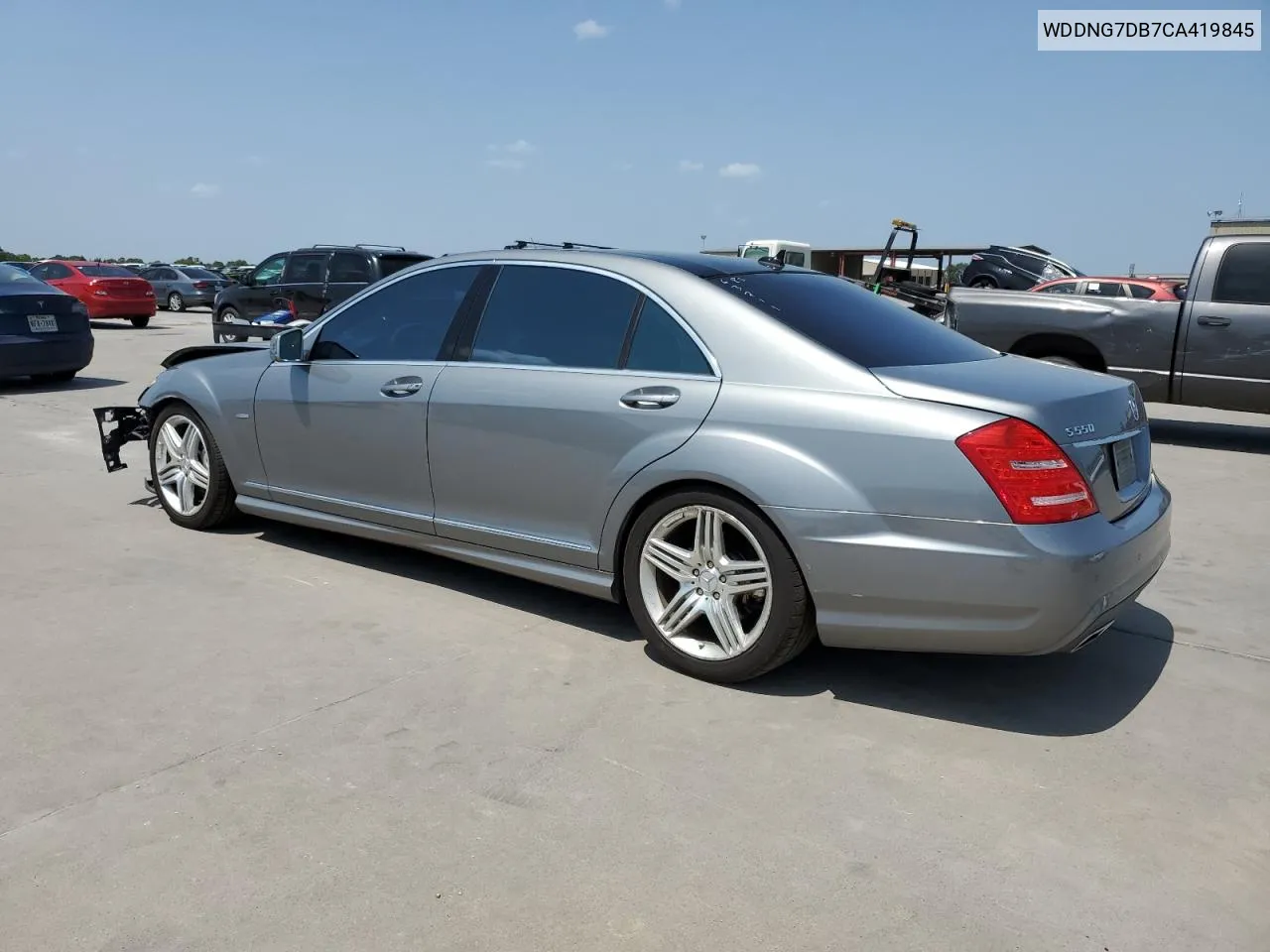 2012 Mercedes-Benz S 550 VIN: WDDNG7DB7CA419845 Lot: 70597064