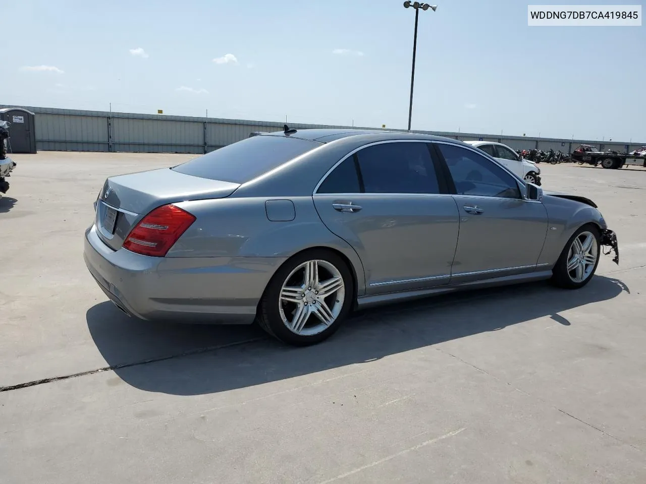 2012 Mercedes-Benz S 550 VIN: WDDNG7DB7CA419845 Lot: 70597064