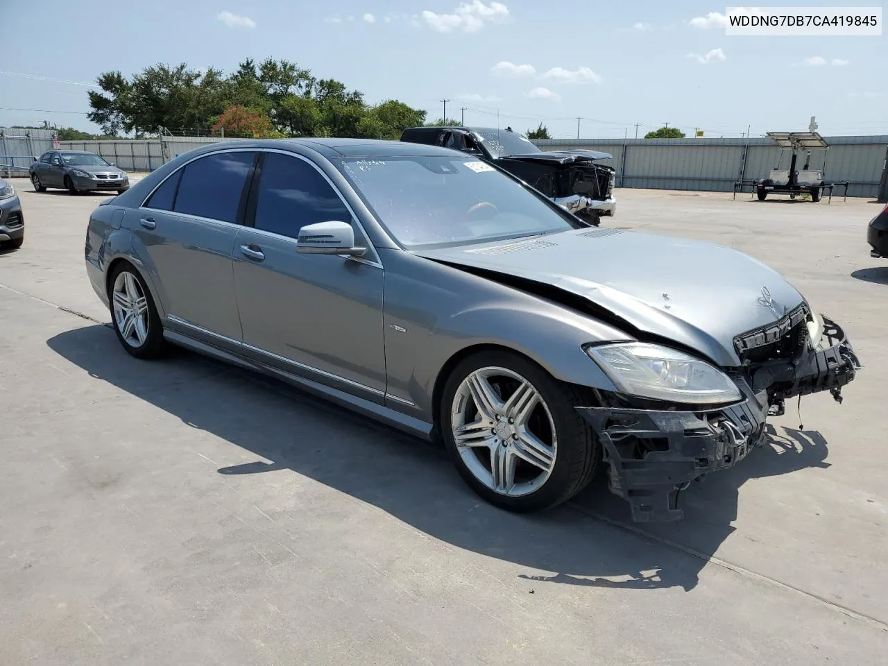 2012 Mercedes-Benz S 550 VIN: WDDNG7DB7CA419845 Lot: 70597064