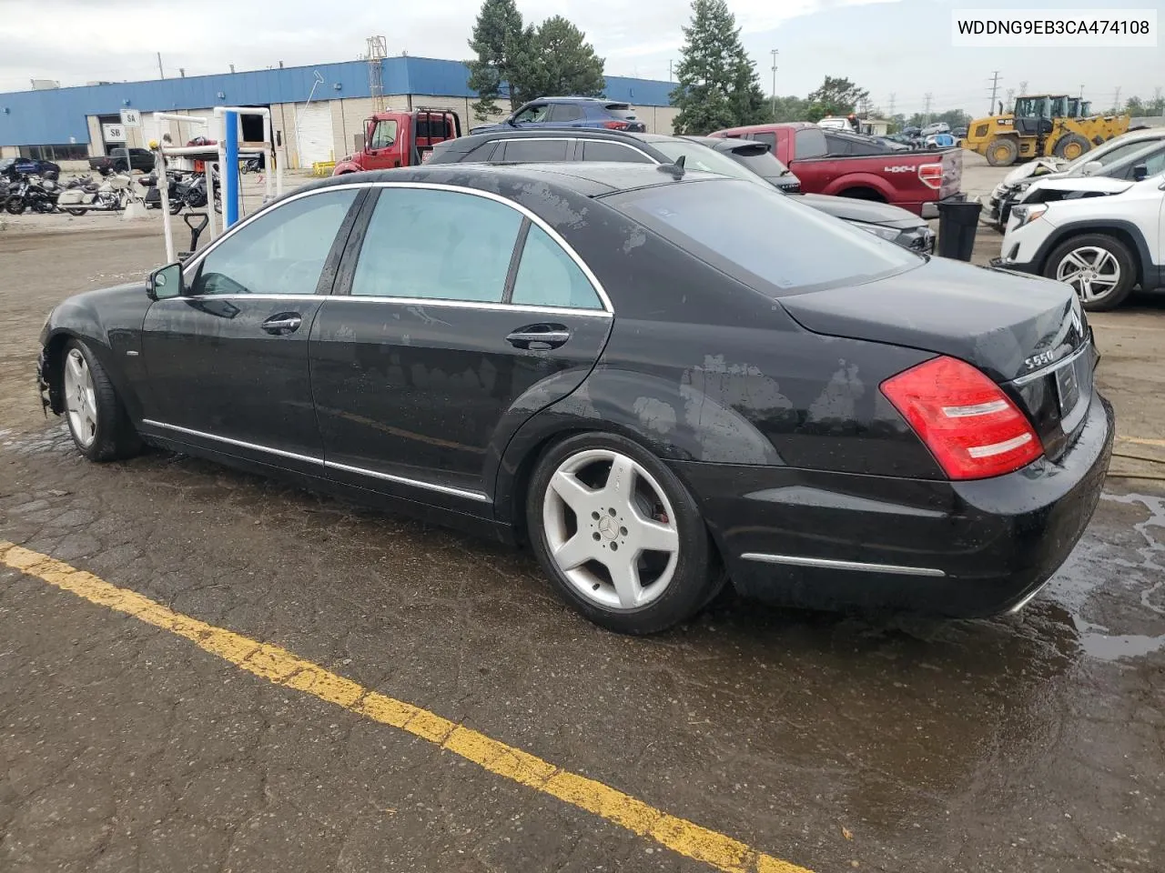 2012 Mercedes-Benz S 550 4Matic VIN: WDDNG9EB3CA474108 Lot: 70642724