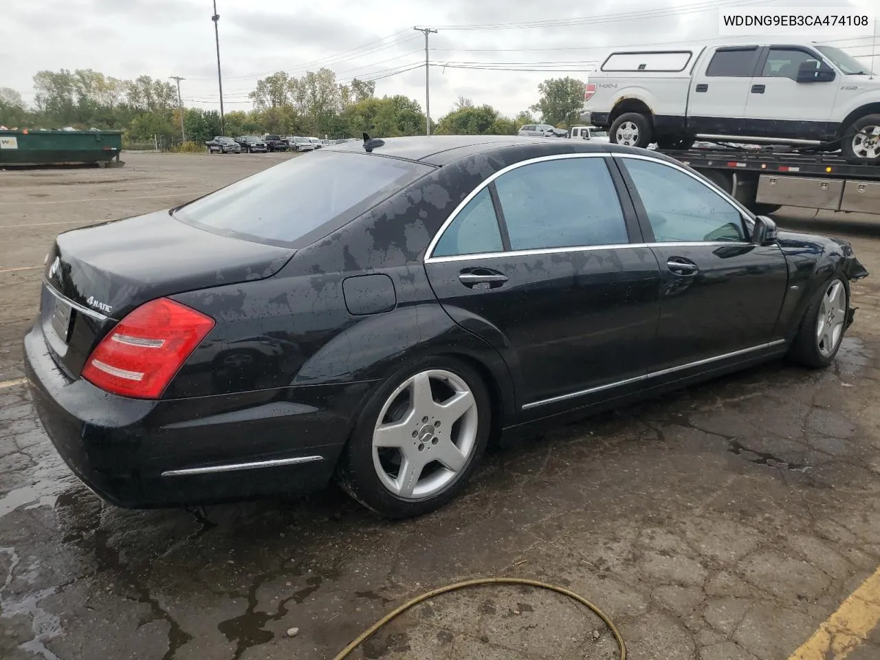 2012 Mercedes-Benz S 550 4Matic VIN: WDDNG9EB3CA474108 Lot: 70642724