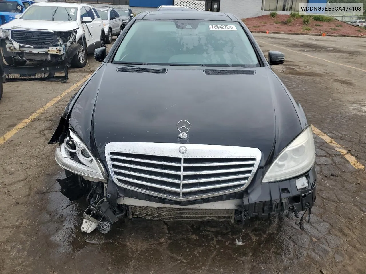 2012 Mercedes-Benz S 550 4Matic VIN: WDDNG9EB3CA474108 Lot: 70642724