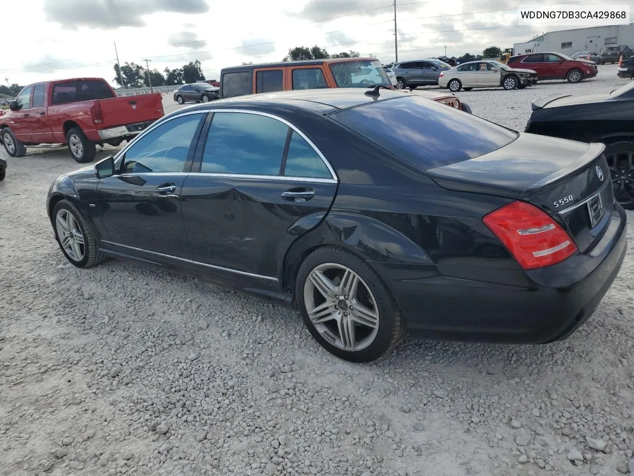 2012 Mercedes-Benz S 550 VIN: WDDNG7DB3CA429868 Lot: 71479544