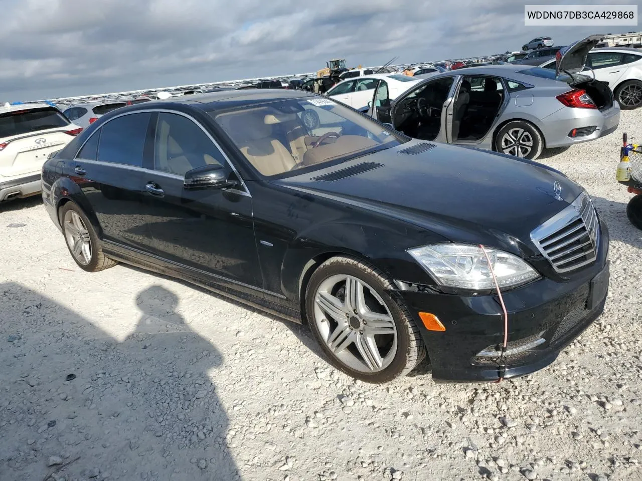 2012 Mercedes-Benz S 550 VIN: WDDNG7DB3CA429868 Lot: 71479544