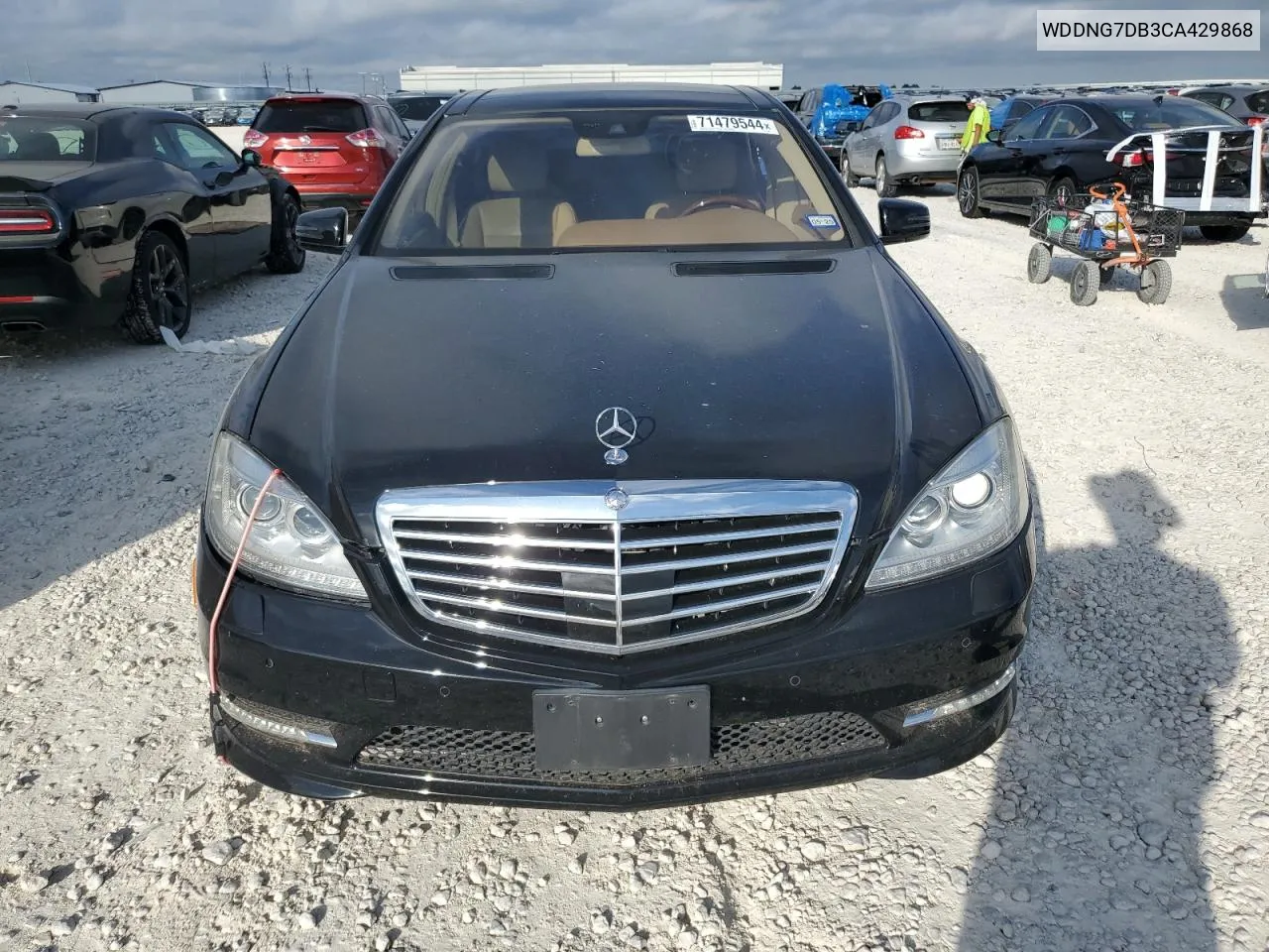 2012 Mercedes-Benz S 550 VIN: WDDNG7DB3CA429868 Lot: 71479544