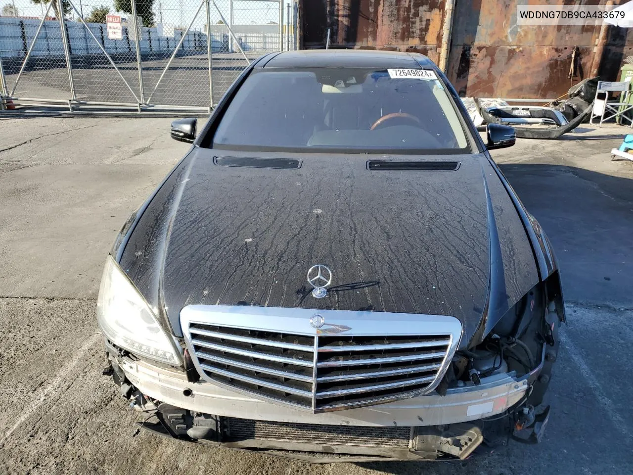 2012 Mercedes-Benz S 550 VIN: WDDNG7DB9CA433679 Lot: 72649824