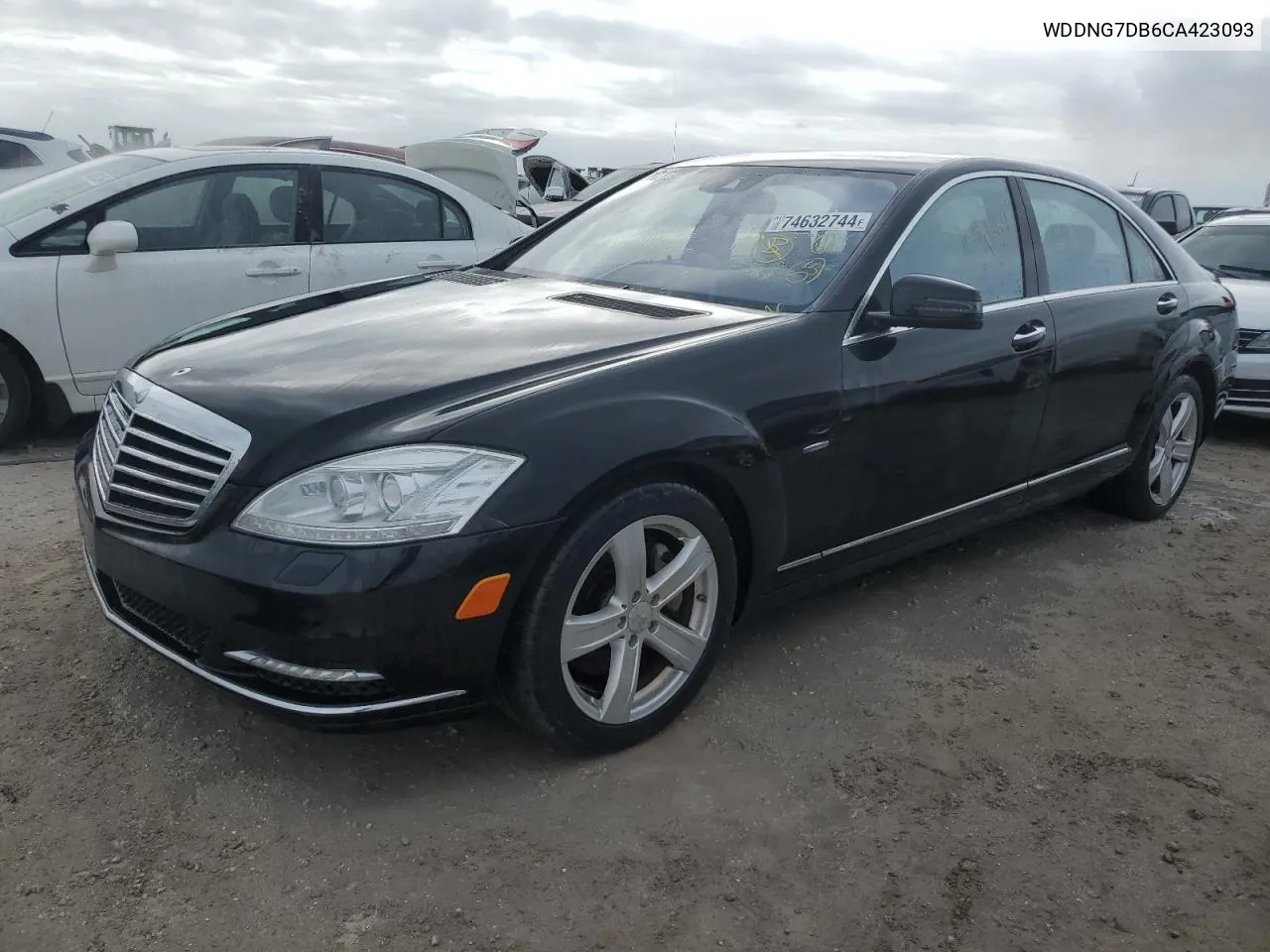 2012 Mercedes-Benz S 550 VIN: WDDNG7DB6CA423093 Lot: 74632744