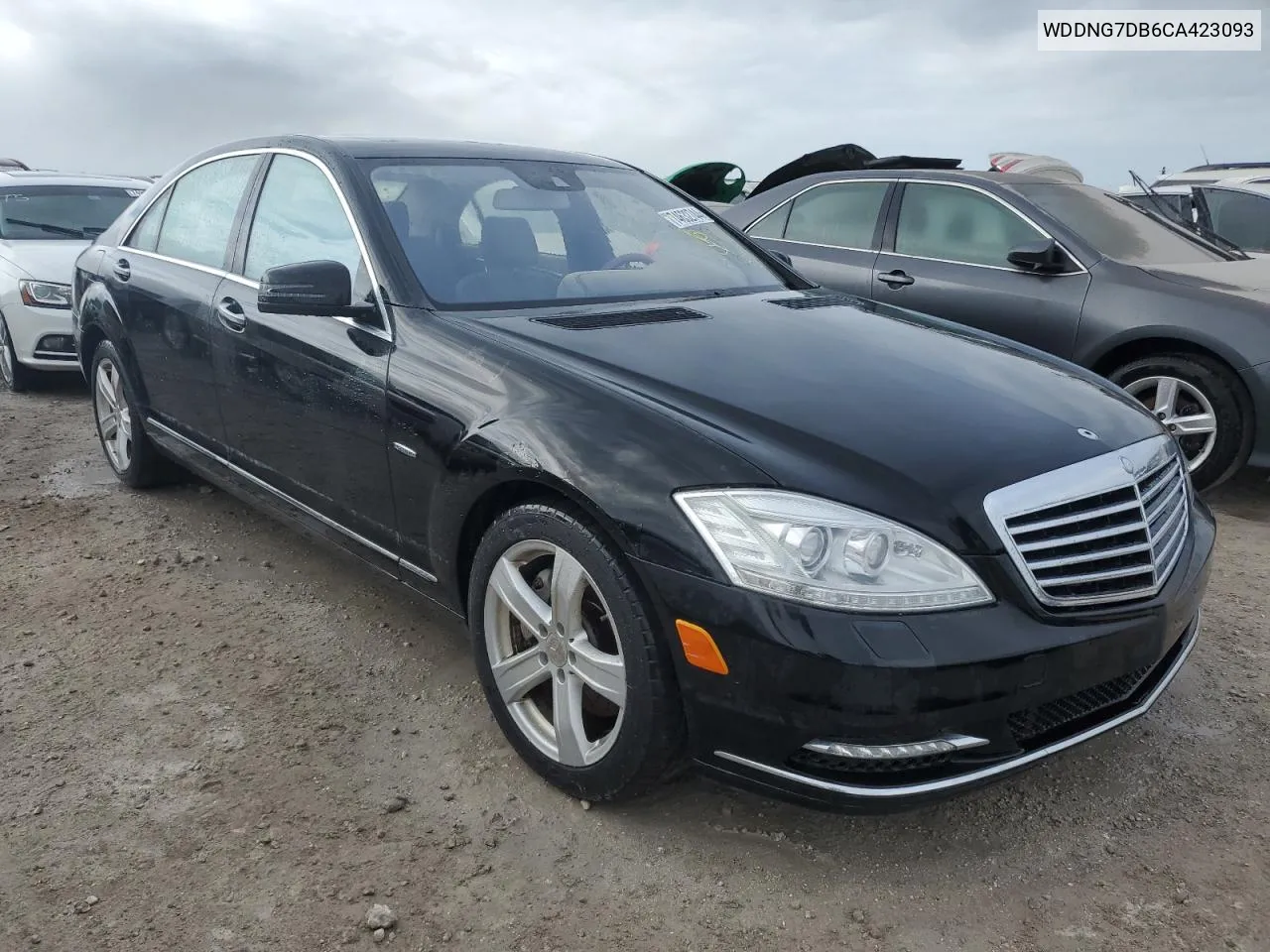 2012 Mercedes-Benz S 550 VIN: WDDNG7DB6CA423093 Lot: 74632744