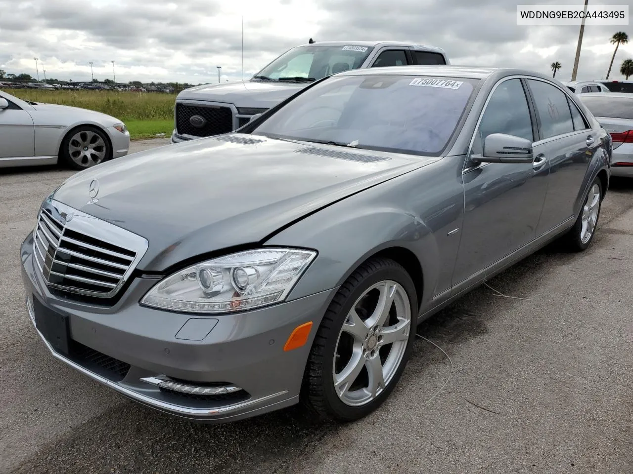 2012 Mercedes-Benz S 550 4Matic VIN: WDDNG9EB2CA443495 Lot: 75007764