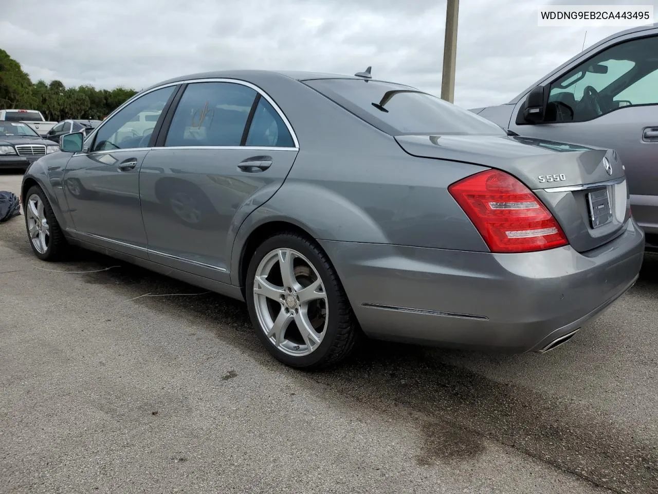 2012 Mercedes-Benz S 550 4Matic VIN: WDDNG9EB2CA443495 Lot: 75007764