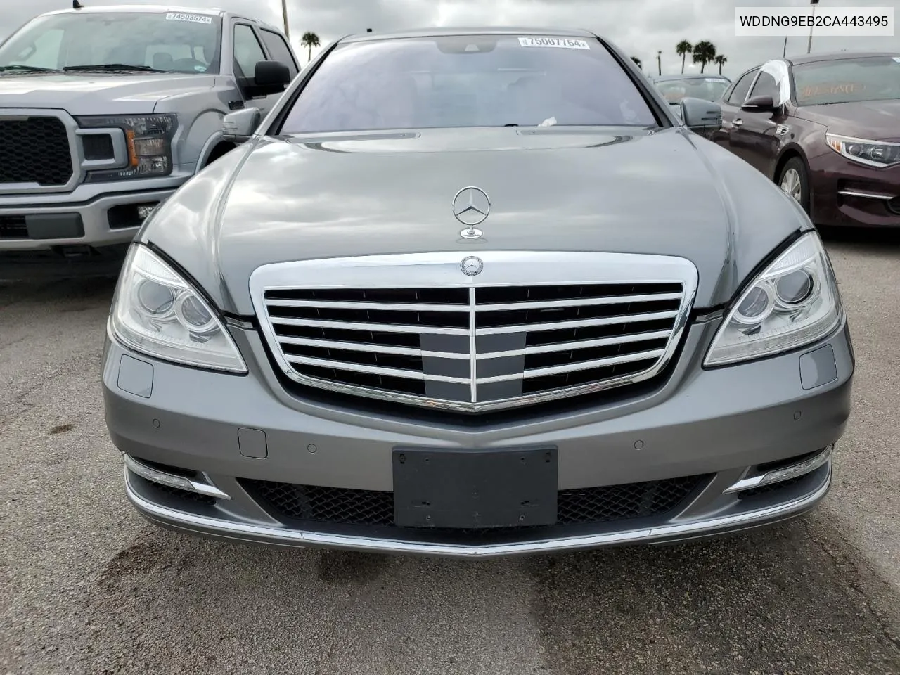 2012 Mercedes-Benz S 550 4Matic VIN: WDDNG9EB2CA443495 Lot: 75007764