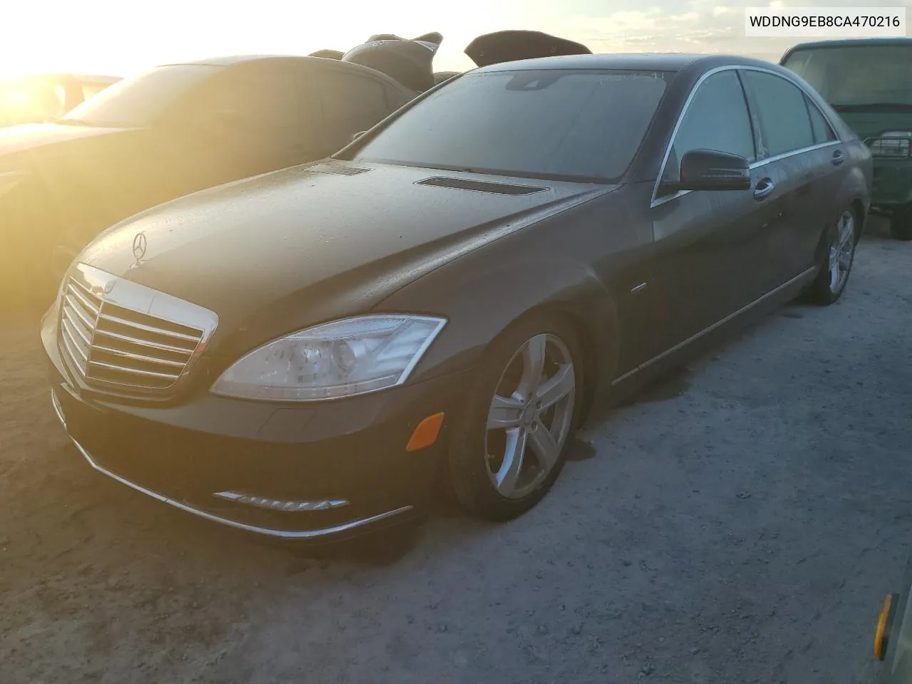 2012 Mercedes-Benz S 550 4Matic VIN: WDDNG9EB8CA470216 Lot: 75263594