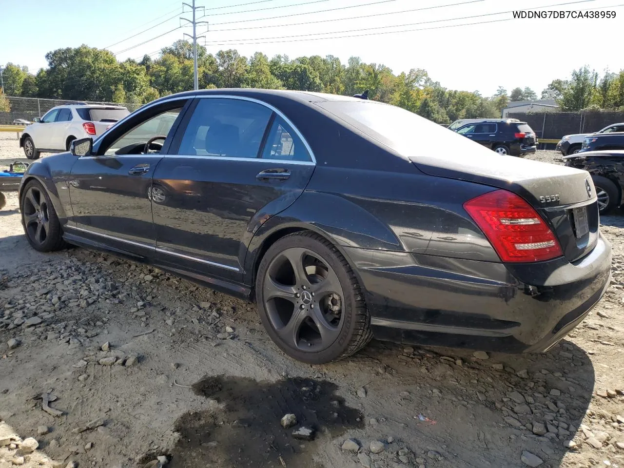 2012 Mercedes-Benz S 550 VIN: WDDNG7DB7CA438959 Lot: 75350054