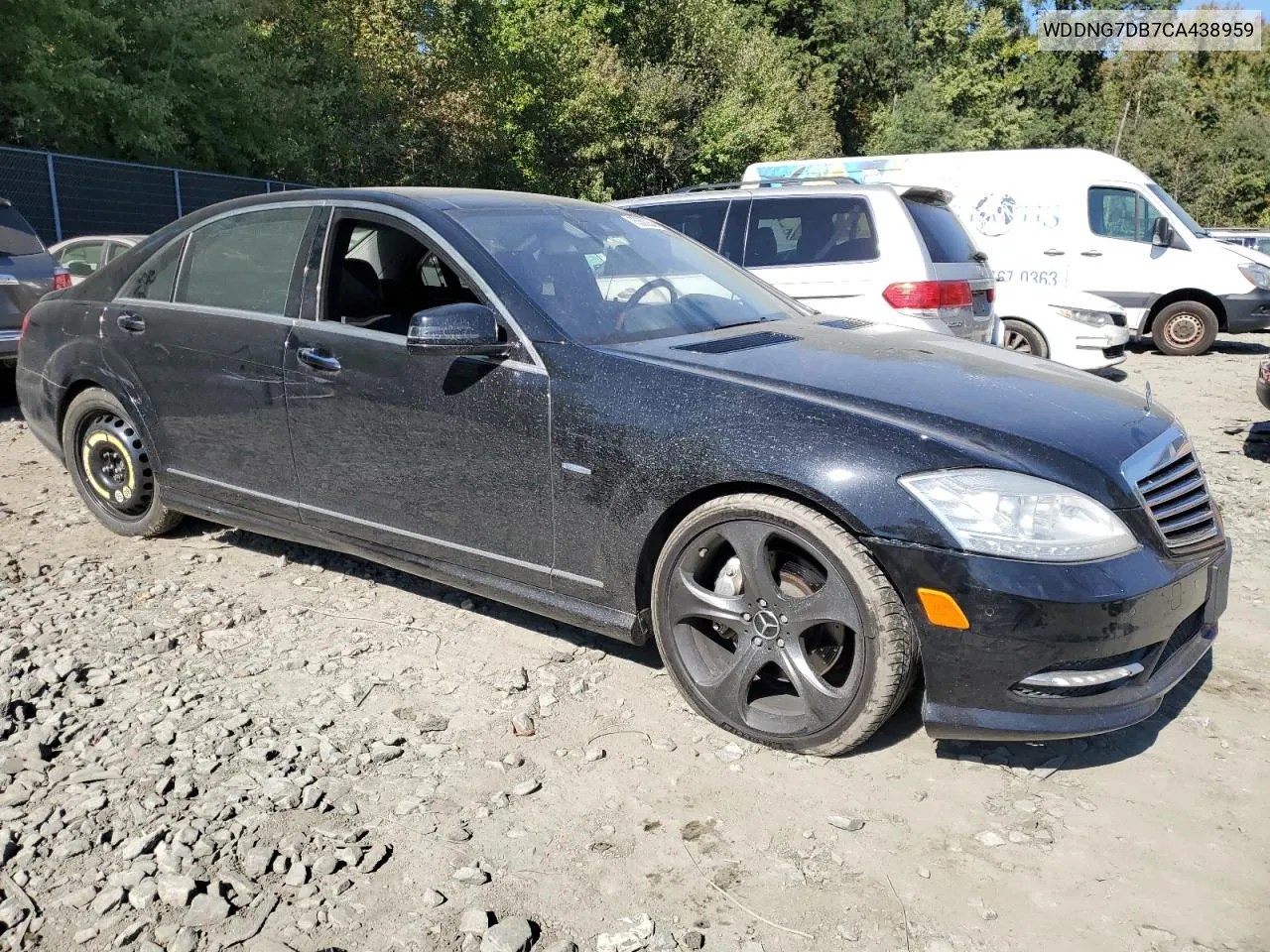 2012 Mercedes-Benz S 550 VIN: WDDNG7DB7CA438959 Lot: 75350054