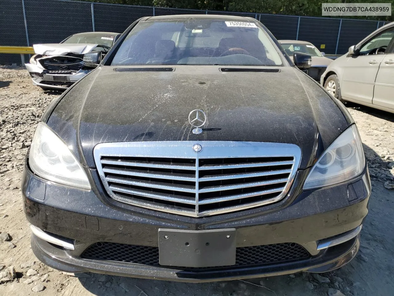 2012 Mercedes-Benz S 550 VIN: WDDNG7DB7CA438959 Lot: 75350054