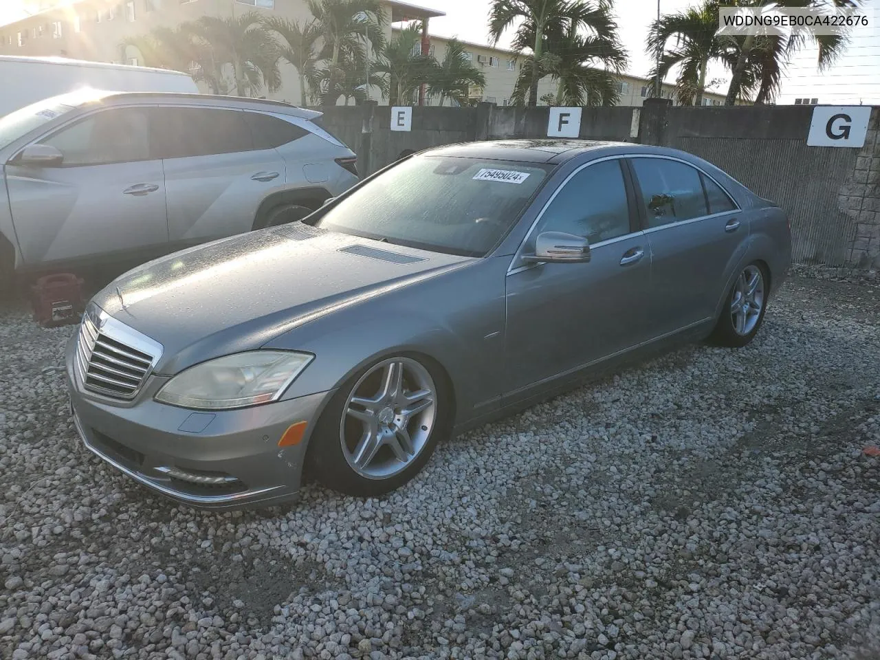 2012 Mercedes-Benz S 550 4Matic VIN: WDDNG9EB0CA422676 Lot: 75495024