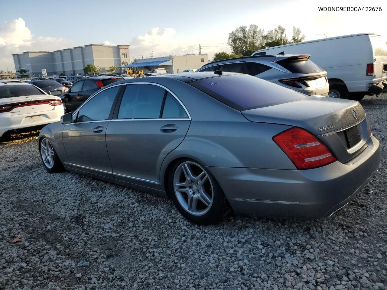 2012 Mercedes-Benz S 550 4Matic VIN: WDDNG9EB0CA422676 Lot: 75495024