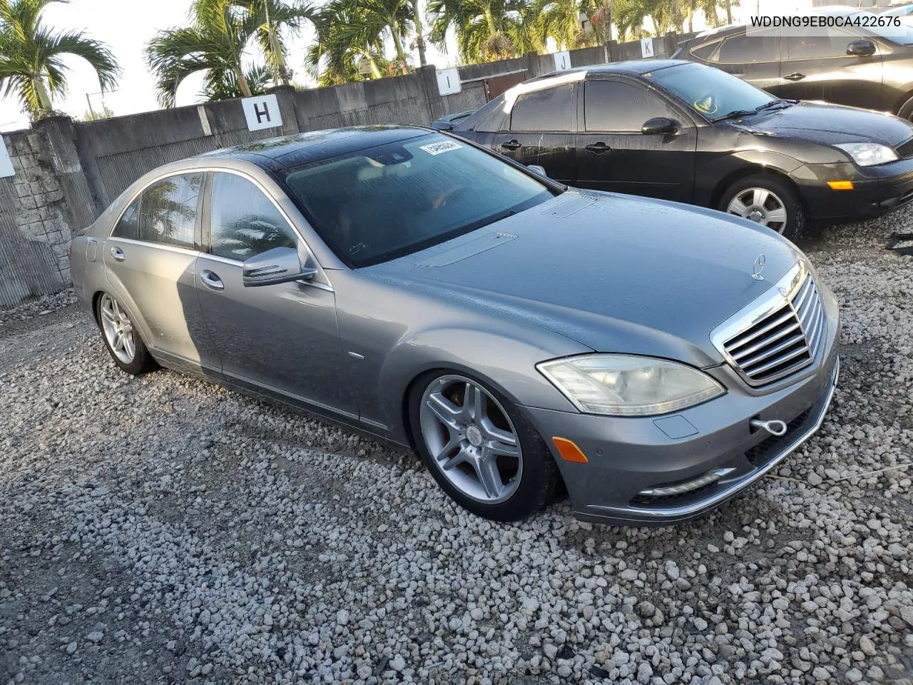 2012 Mercedes-Benz S 550 4Matic VIN: WDDNG9EB0CA422676 Lot: 75495024