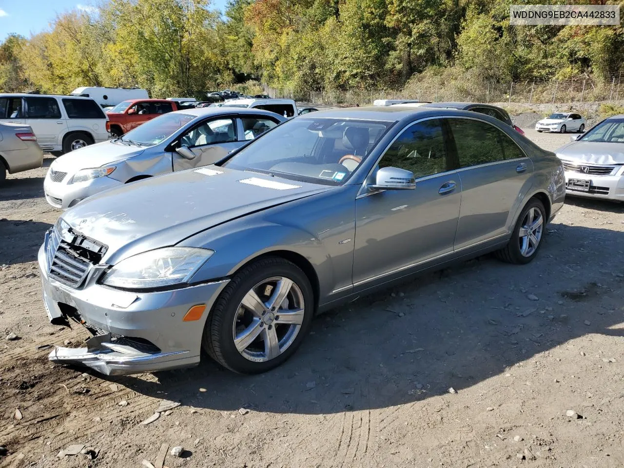 2012 Mercedes-Benz S 550 4Matic VIN: WDDNG9EB2CA442833 Lot: 75559364