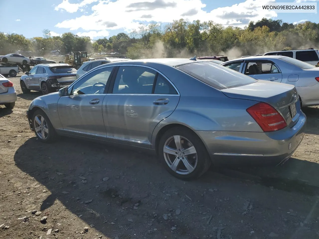 2012 Mercedes-Benz S 550 4Matic VIN: WDDNG9EB2CA442833 Lot: 75559364