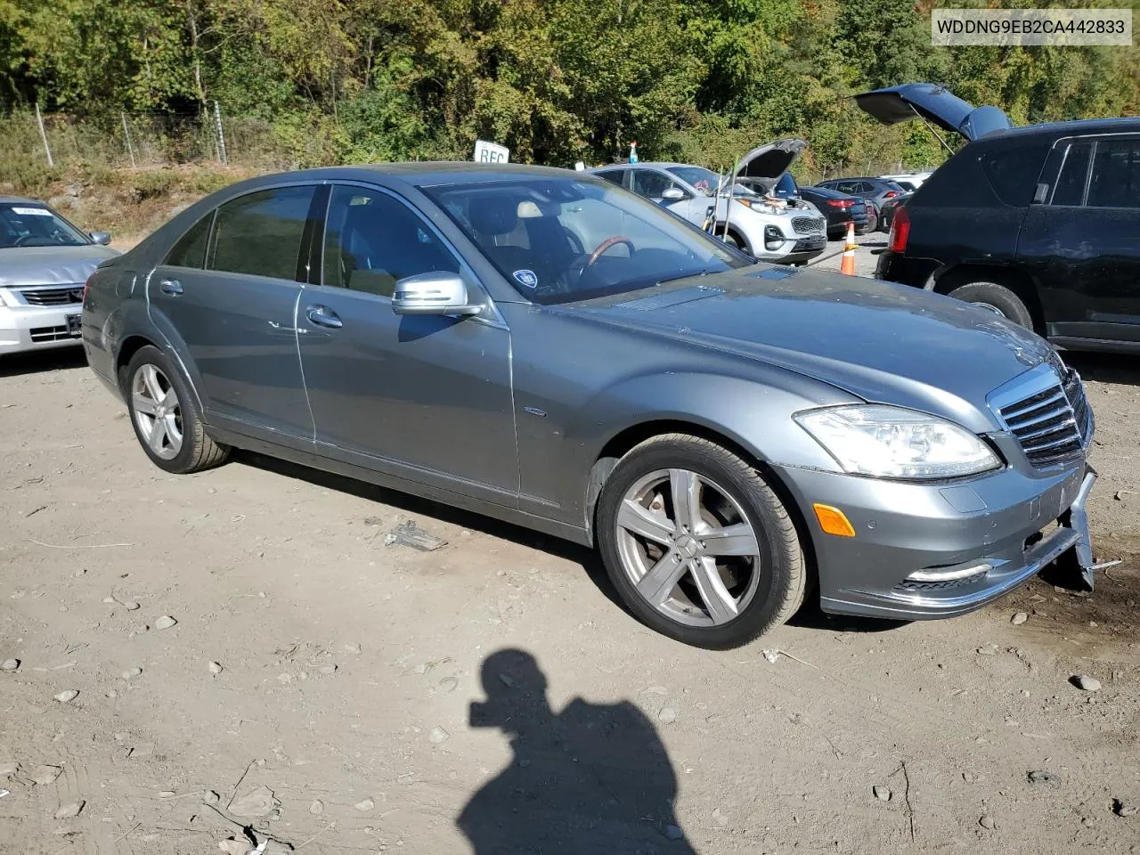 2012 Mercedes-Benz S 550 4Matic VIN: WDDNG9EB2CA442833 Lot: 75559364