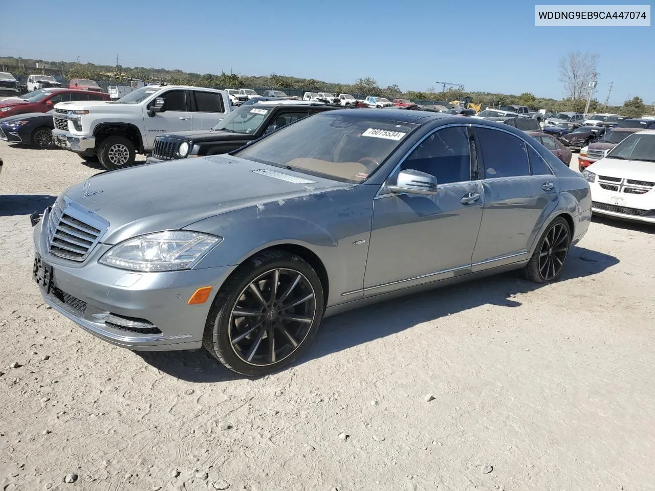 2012 Mercedes-Benz S 550 4Matic VIN: WDDNG9EB9CA447074 Lot: 76075534