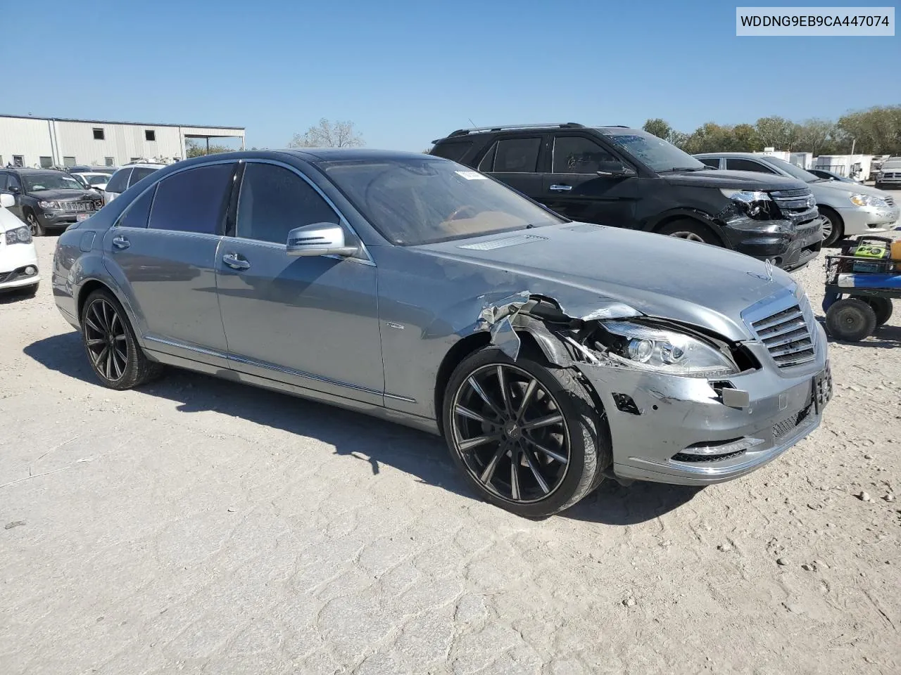 2012 Mercedes-Benz S 550 4Matic VIN: WDDNG9EB9CA447074 Lot: 76075534