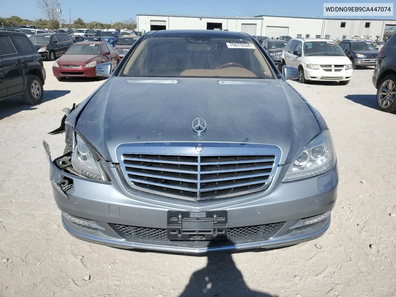 2012 Mercedes-Benz S 550 4Matic VIN: WDDNG9EB9CA447074 Lot: 76075534