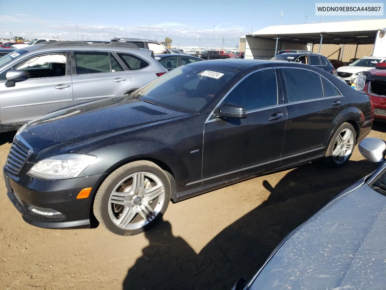 2012 Mercedes-Benz S 550 4Matic VIN: WDDNG9EB5CA445807 Lot: 77131224