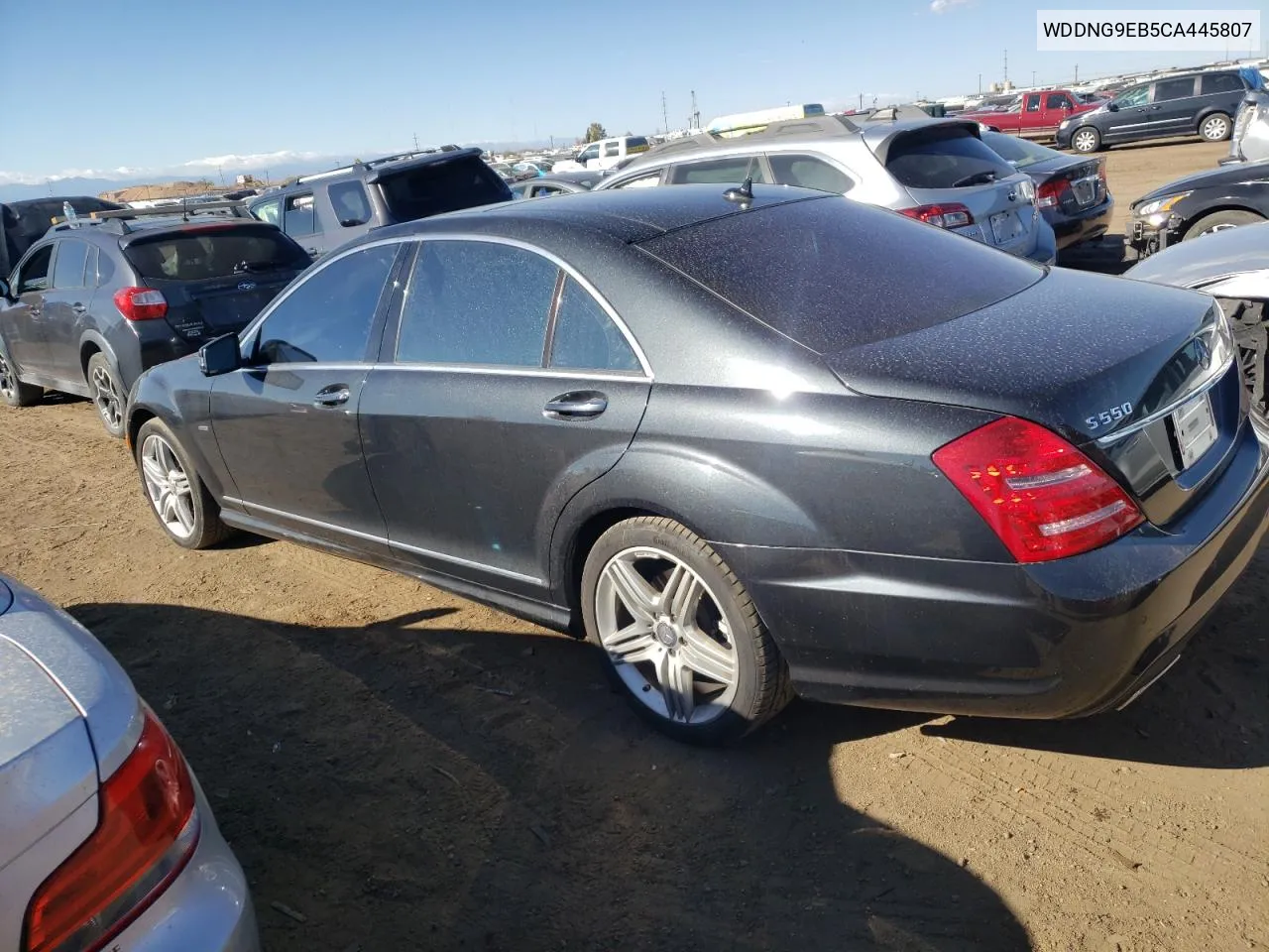 2012 Mercedes-Benz S 550 4Matic VIN: WDDNG9EB5CA445807 Lot: 77131224