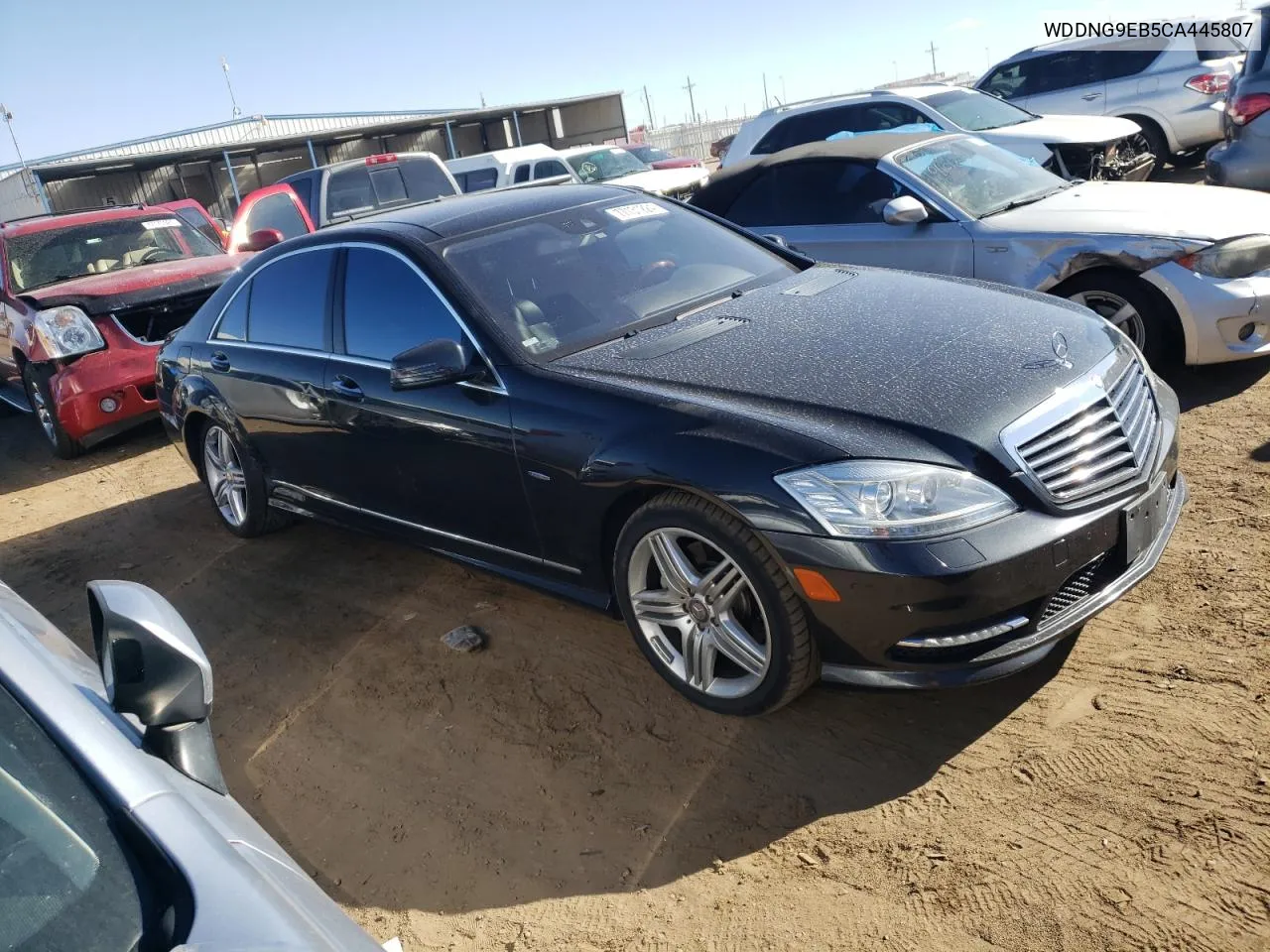 2012 Mercedes-Benz S 550 4Matic VIN: WDDNG9EB5CA445807 Lot: 77131224