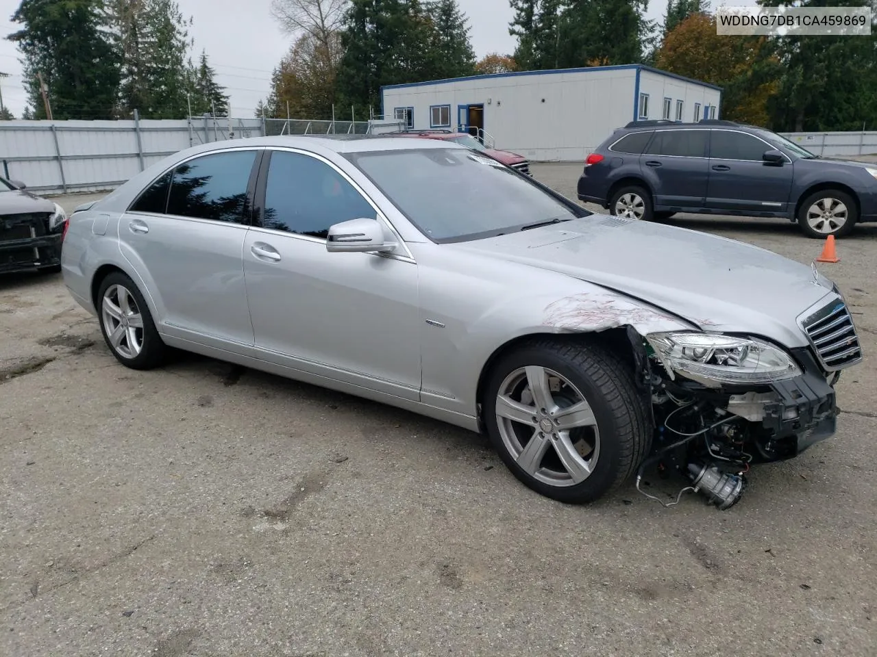 2012 Mercedes-Benz S 550 VIN: WDDNG7DB1CA459869 Lot: 77200904