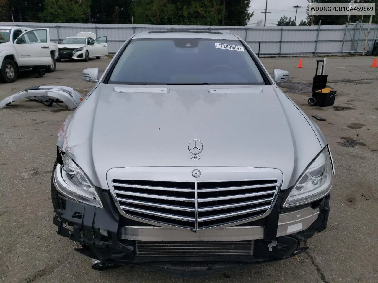 2012 Mercedes-Benz S 550 VIN: WDDNG7DB1CA459869 Lot: 77200904