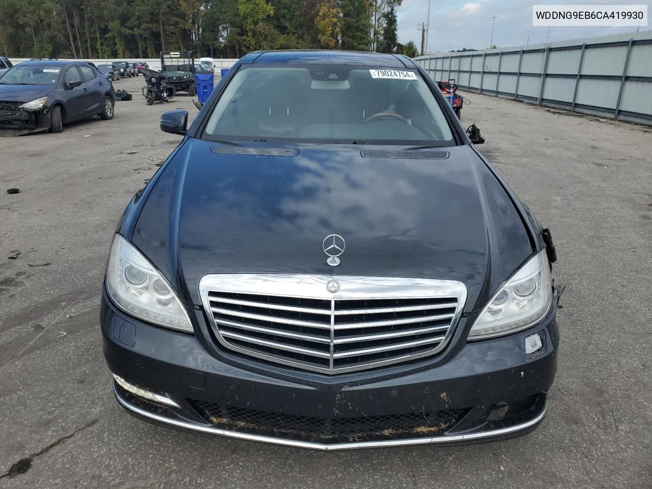 2012 Mercedes-Benz S 550 4Matic VIN: WDDNG9EB6CA419930 Lot: 79024754