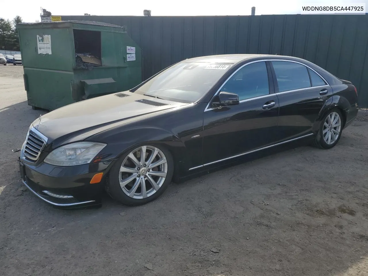 2012 Mercedes-Benz S 350 Bluetec VIN: WDDNG8DB5CA447925 Lot: 79086814