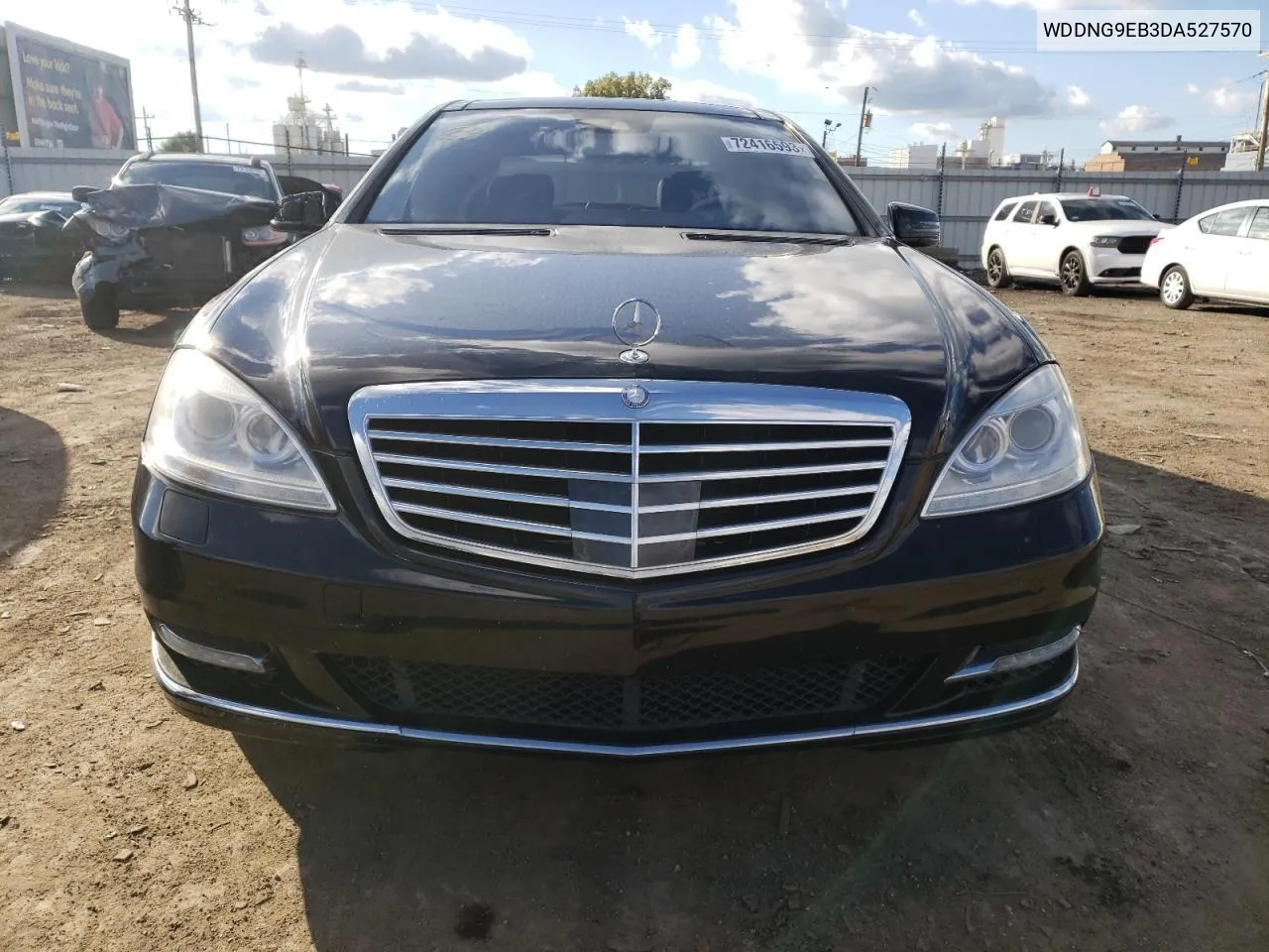 2013 Mercedes-Benz S 550 4Matic VIN: WDDNG9EB3DA527570 Lot: 39772334