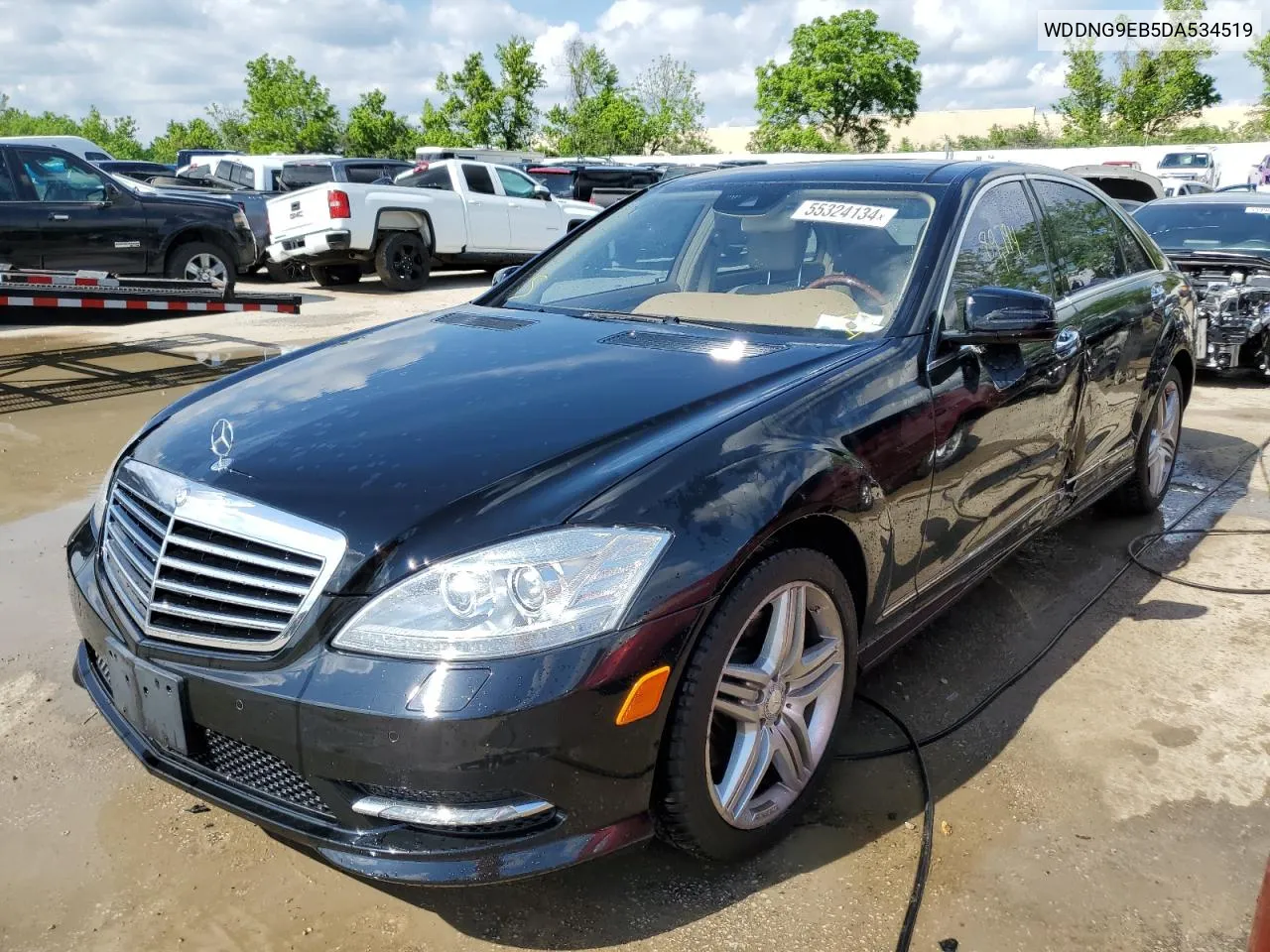 2013 Mercedes-Benz S 550 4Matic VIN: WDDNG9EB5DA534519 Lot: 55324134