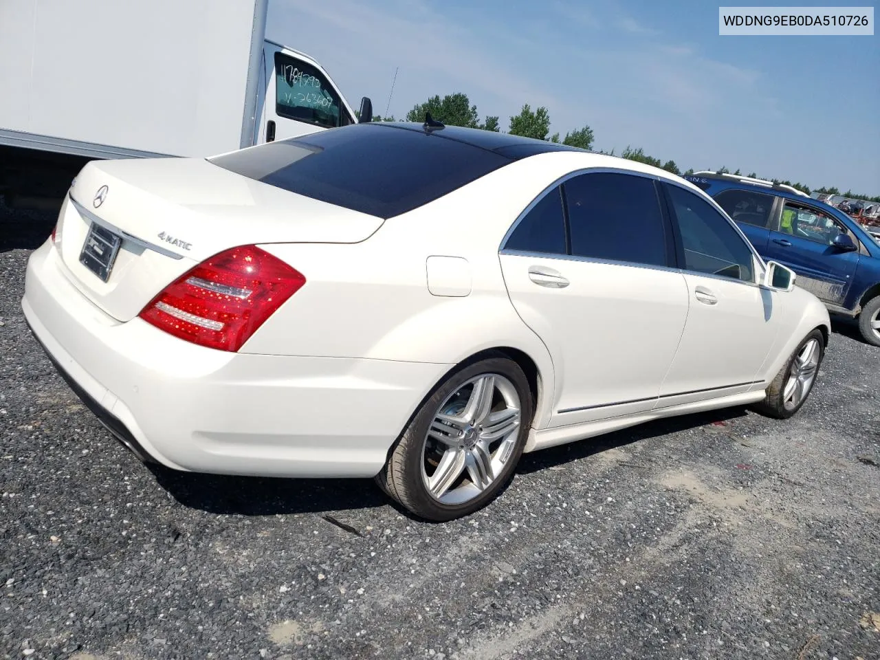 2013 Mercedes-Benz S 550 4Matic VIN: WDDNG9EB0DA510726 Lot: 58842344