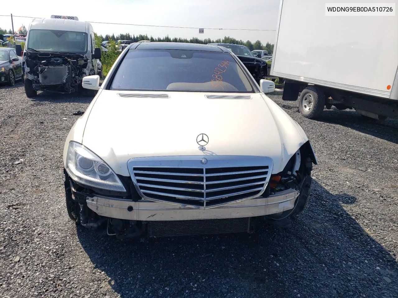 2013 Mercedes-Benz S 550 4Matic VIN: WDDNG9EB0DA510726 Lot: 58842344