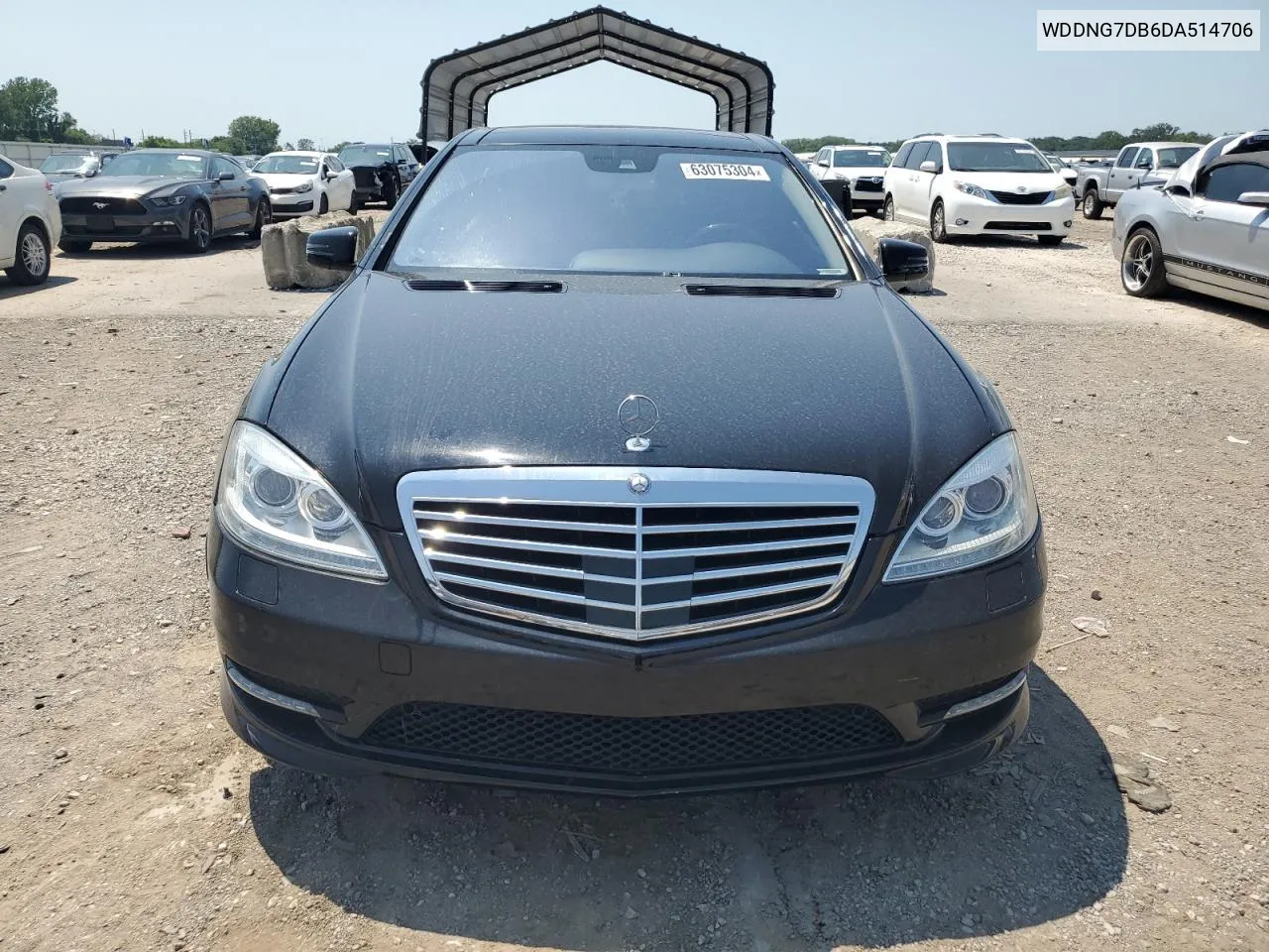 2013 Mercedes-Benz S 550 VIN: WDDNG7DB6DA514706 Lot: 63075304