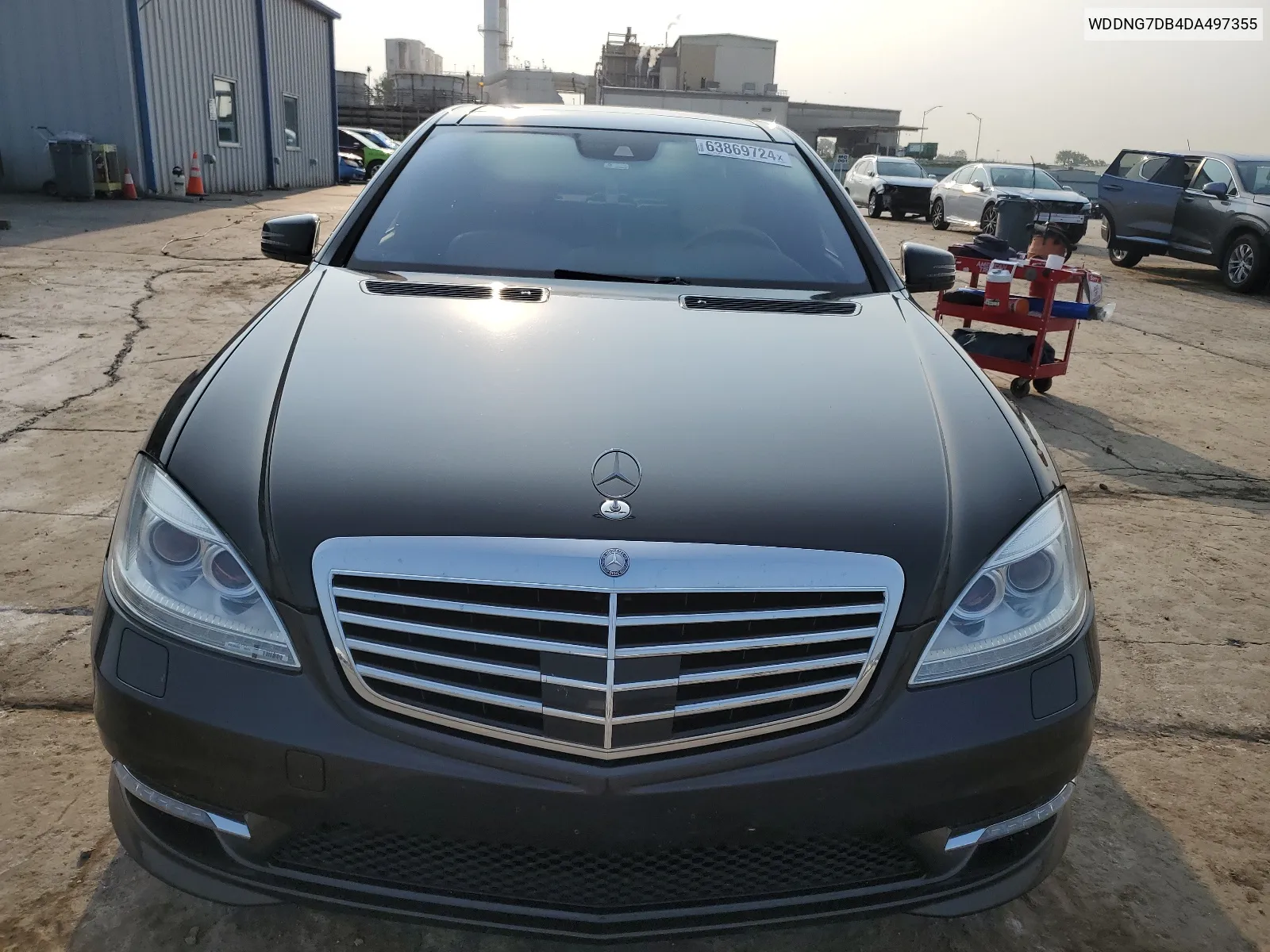 2013 Mercedes-Benz S 550 VIN: WDDNG7DB4DA497355 Lot: 63869724