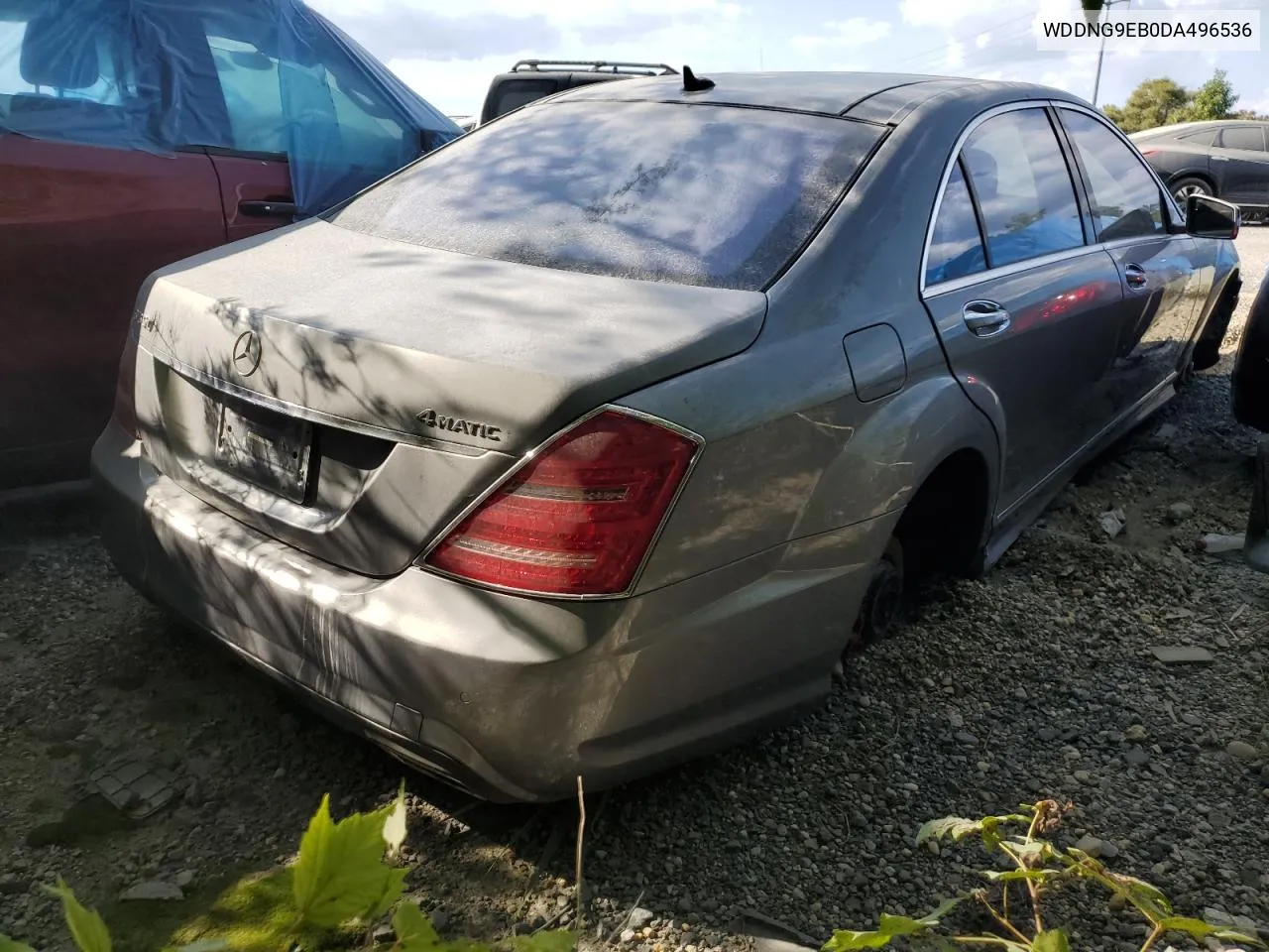 2013 Mercedes-Benz S 550 4Matic VIN: WDDNG9EB0DA496536 Lot: 66400094