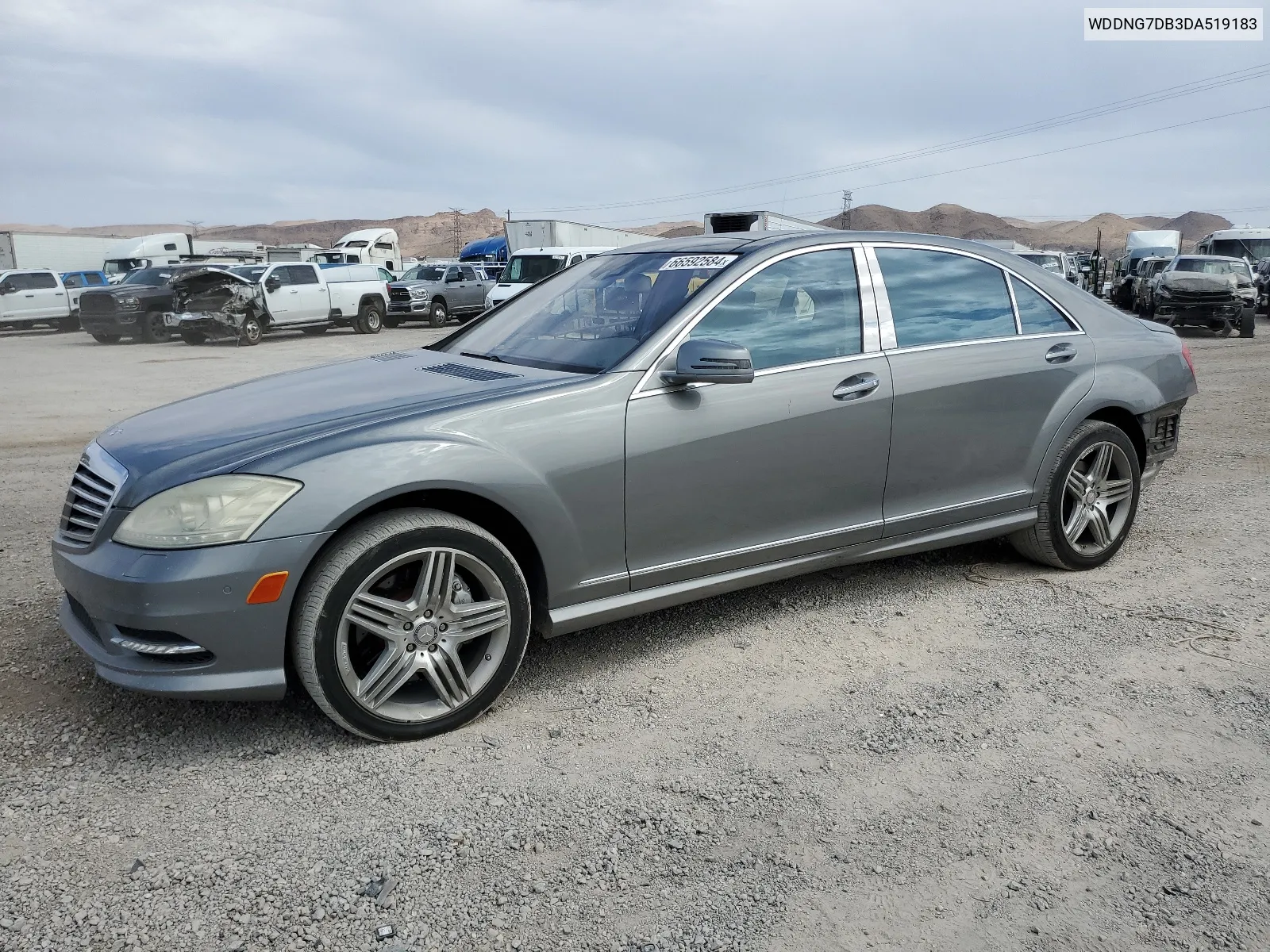 2013 Mercedes-Benz S 550 VIN: WDDNG7DB3DA519183 Lot: 66592584