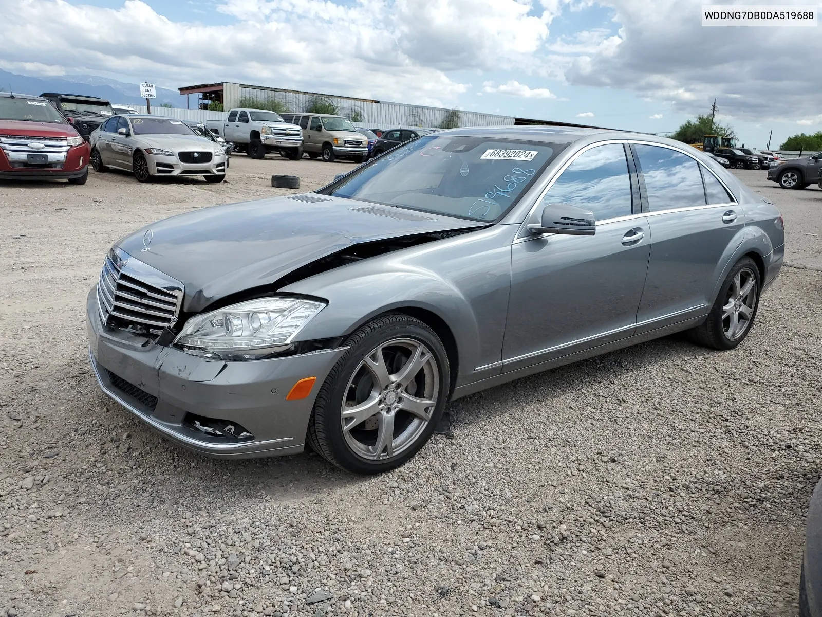 2013 Mercedes-Benz S 550 VIN: WDDNG7DB0DA519688 Lot: 68392024