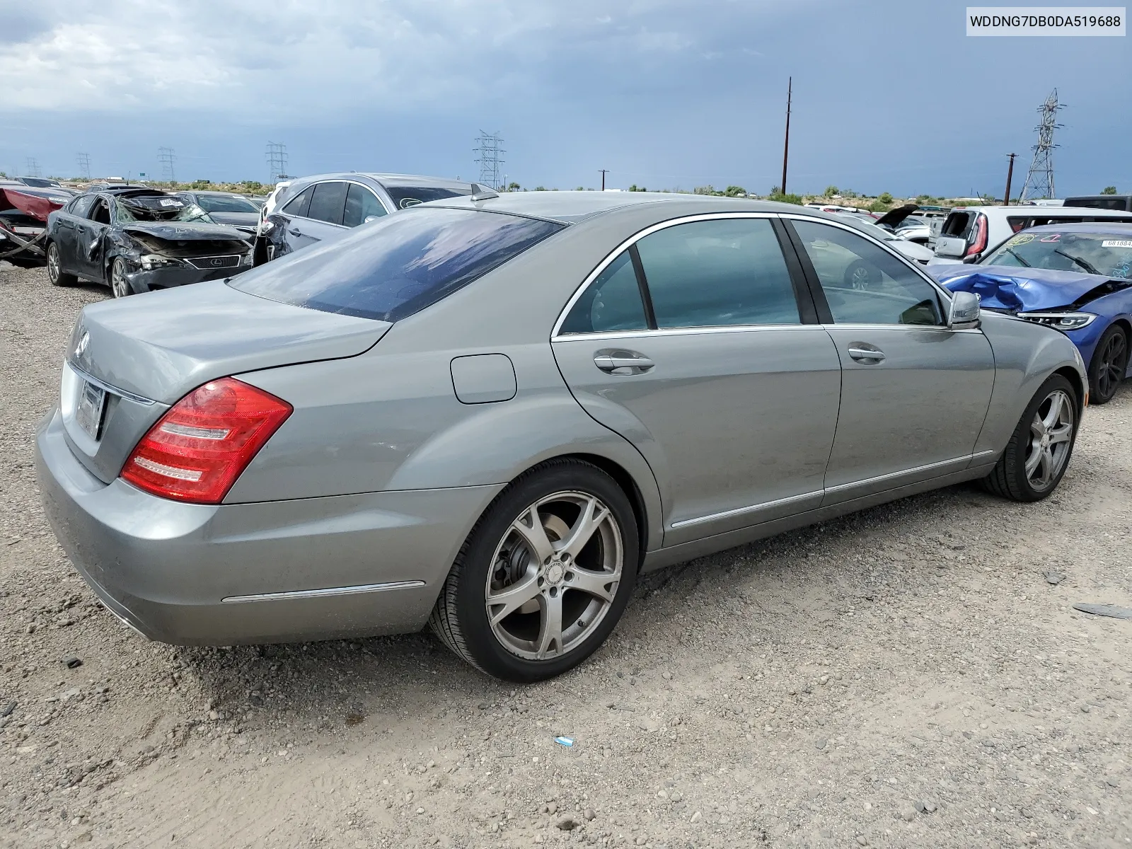 2013 Mercedes-Benz S 550 VIN: WDDNG7DB0DA519688 Lot: 68392024