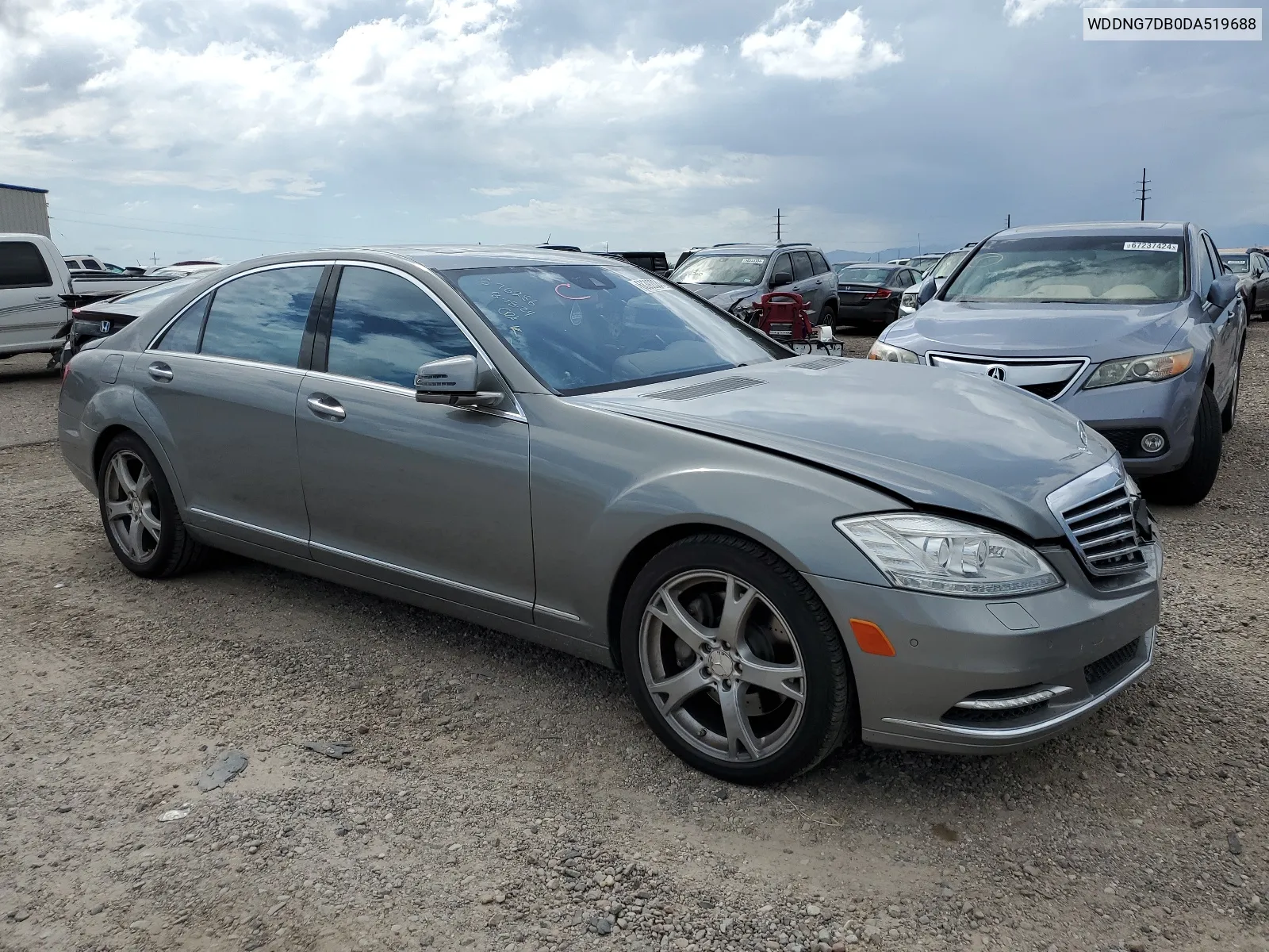 2013 Mercedes-Benz S 550 VIN: WDDNG7DB0DA519688 Lot: 68392024