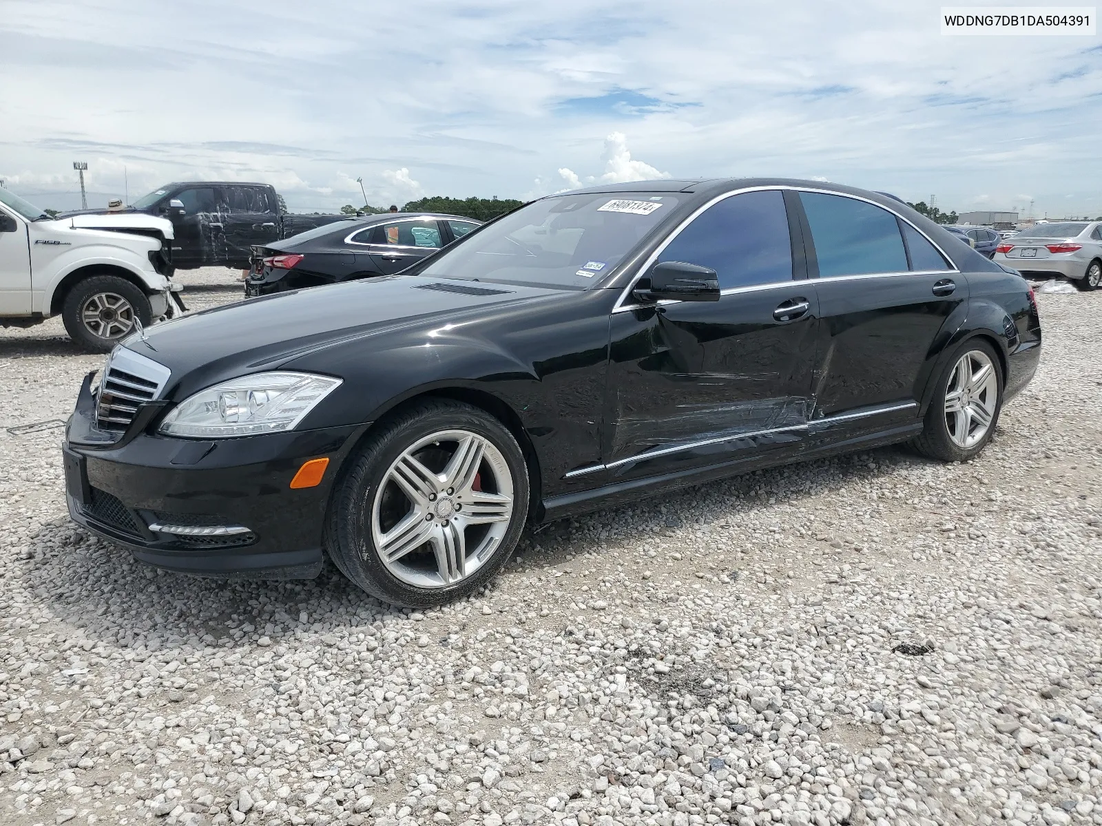 2013 Mercedes-Benz S 550 VIN: WDDNG7DB1DA504391 Lot: 69081374