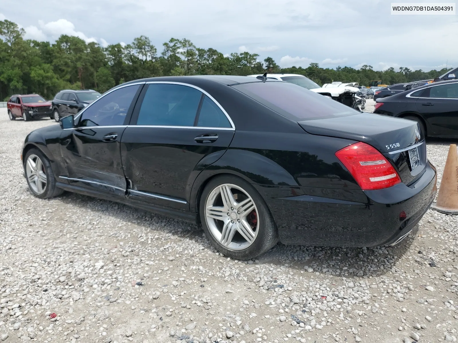 2013 Mercedes-Benz S 550 VIN: WDDNG7DB1DA504391 Lot: 69081374