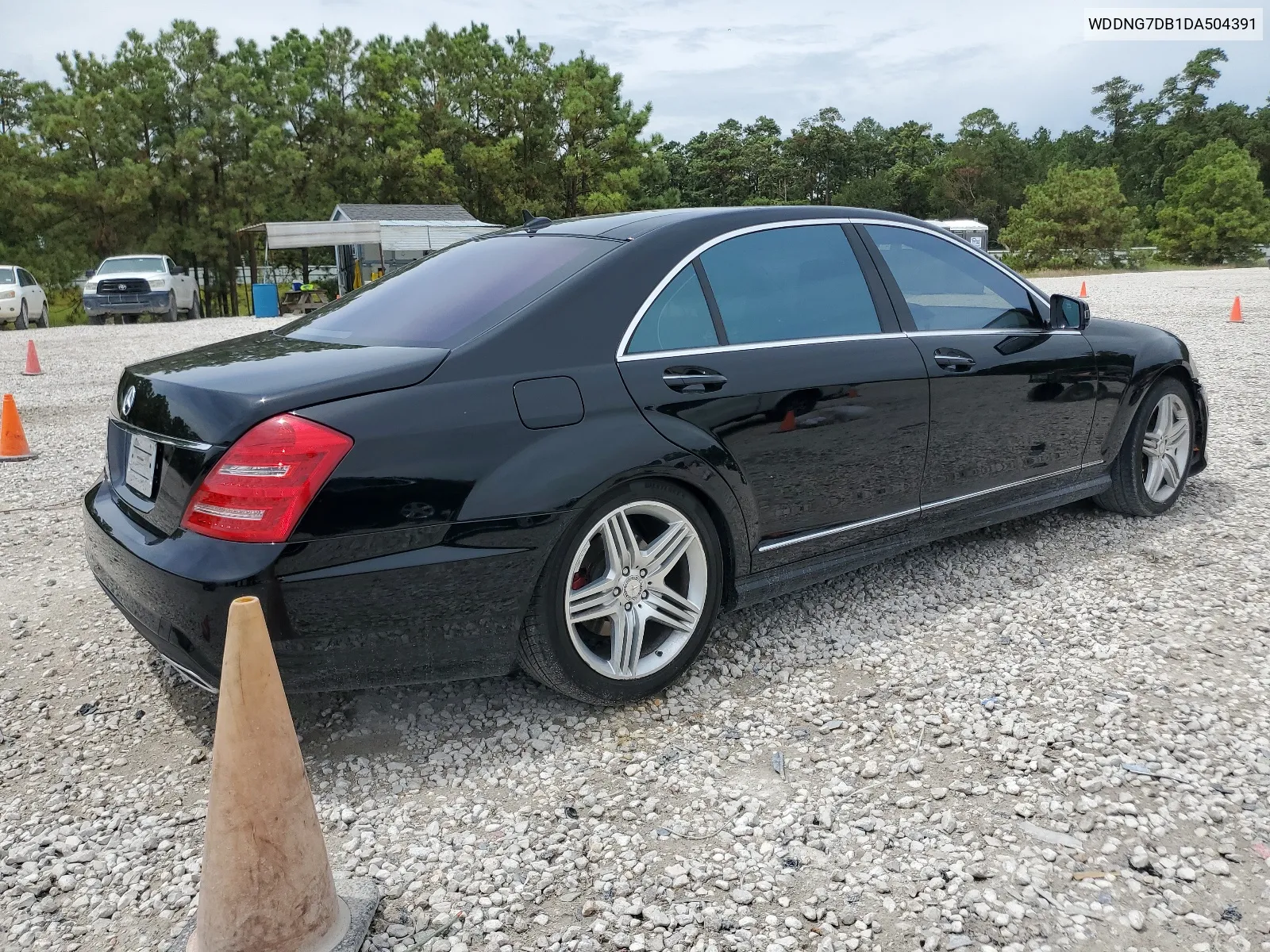 2013 Mercedes-Benz S 550 VIN: WDDNG7DB1DA504391 Lot: 69081374